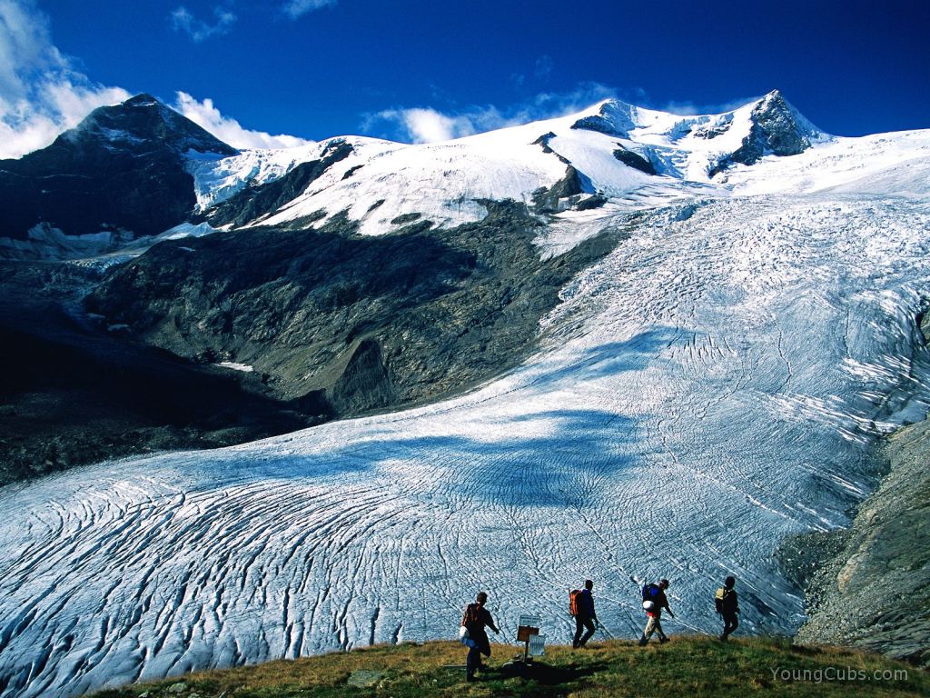 Schlaten Glacier, Hohe Tauern National Park, Austria